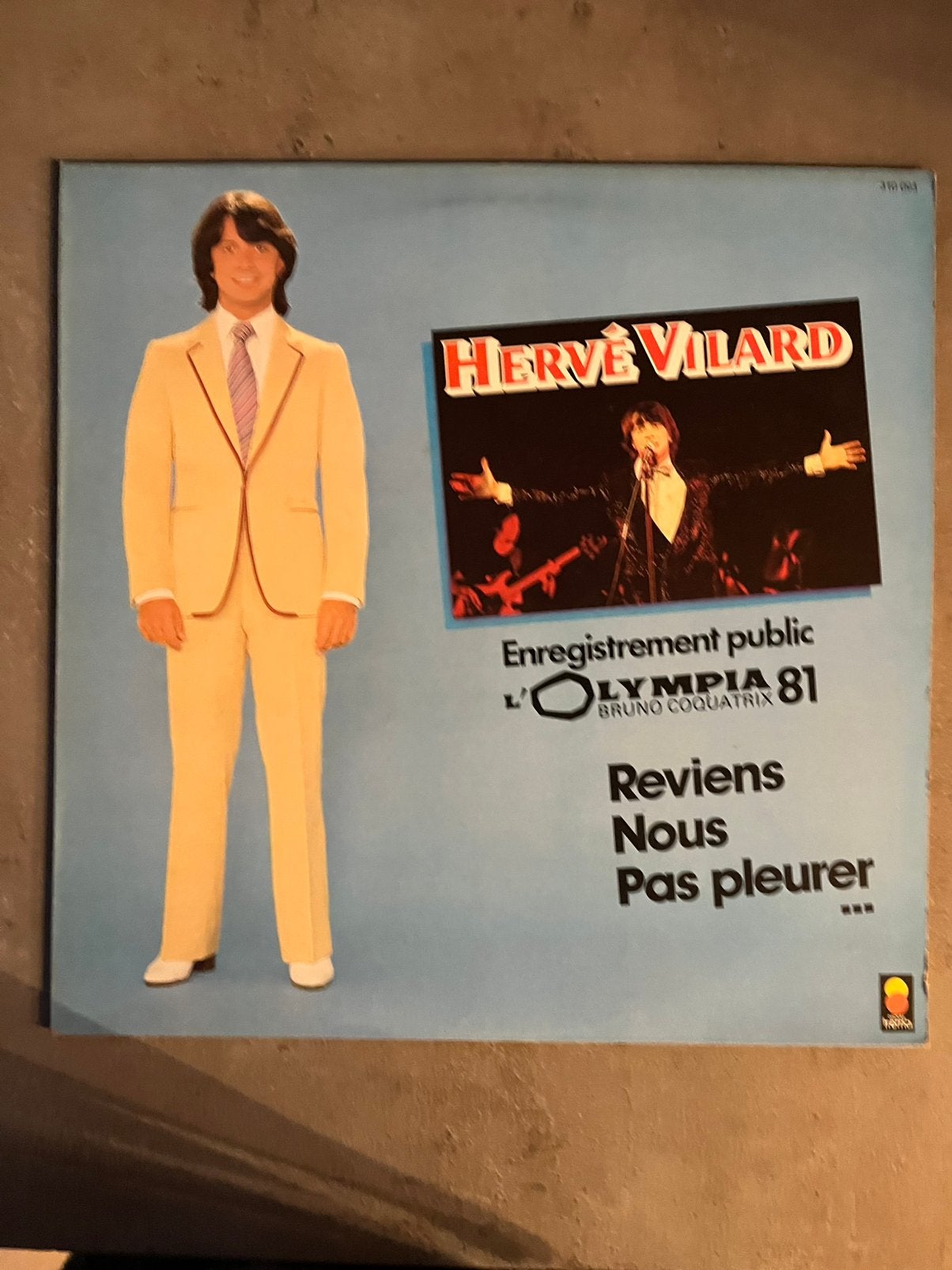 Lp Herve Vilard, Cd's en Dvd's, Ophalen, Zo goed als nieuw, LP