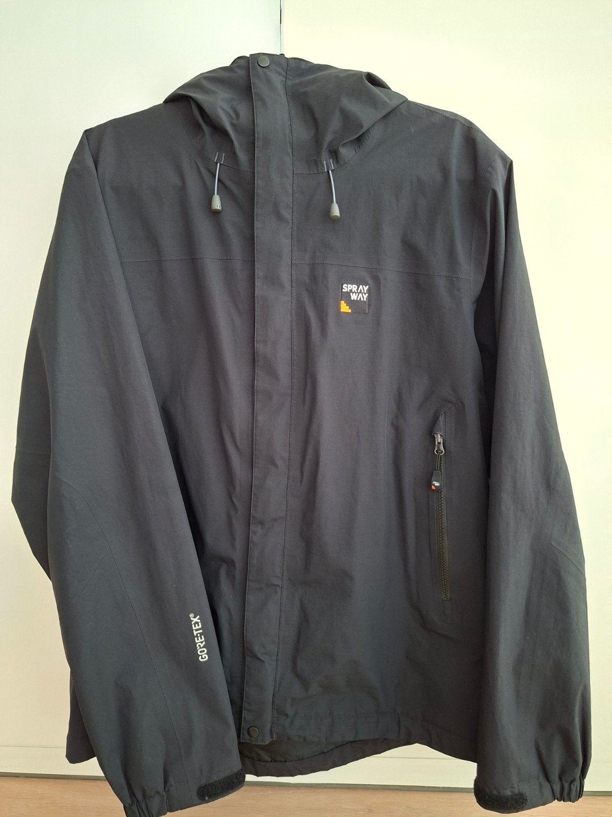 Imperméable Gore-Tex Sprayway noir taille L, Enlèvement ou Envoi, Taille 52/54 (L), Porté, Sprayway