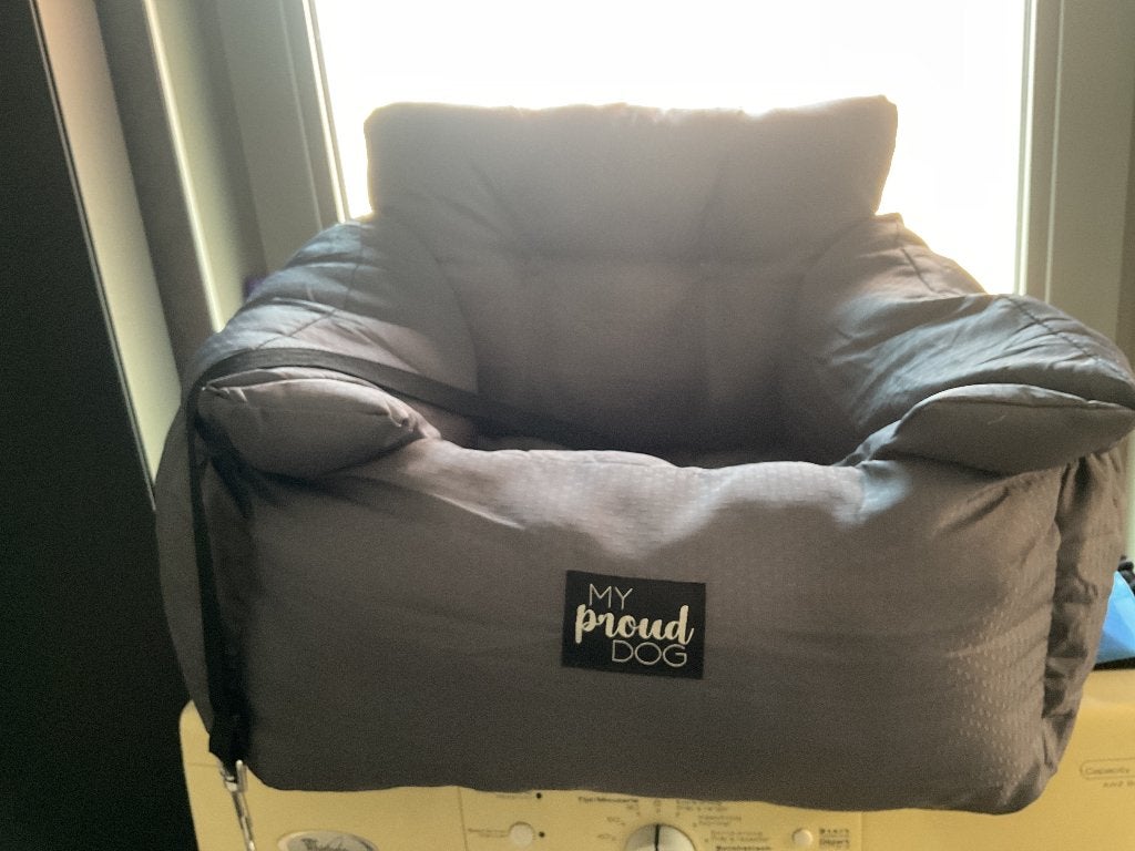 Zitje voor in de auto, voor een hondje, Animaux & Accessoires, Enlèvement, Comme neuf