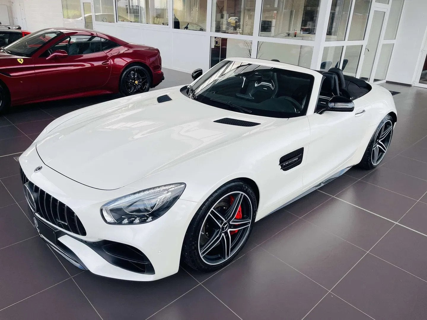 Mercedes-Benz AMG GT GT C 4.0 V8 BiTurbo C *GARANTIE +FULL E, Autos, 1940 kg, Achat, Entreprise, Noir
