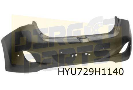 Hyundai i30 (4/12-4/17) achterbumper (te spuiten) Origineel!, Autos : Pièces & Accessoires, Carrosserie & Tôlerie, Pare-chocs