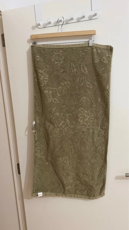 Serviette main Zara Home, Autres marques, Enlèvement ou Envoi, Comme neuf, Vert