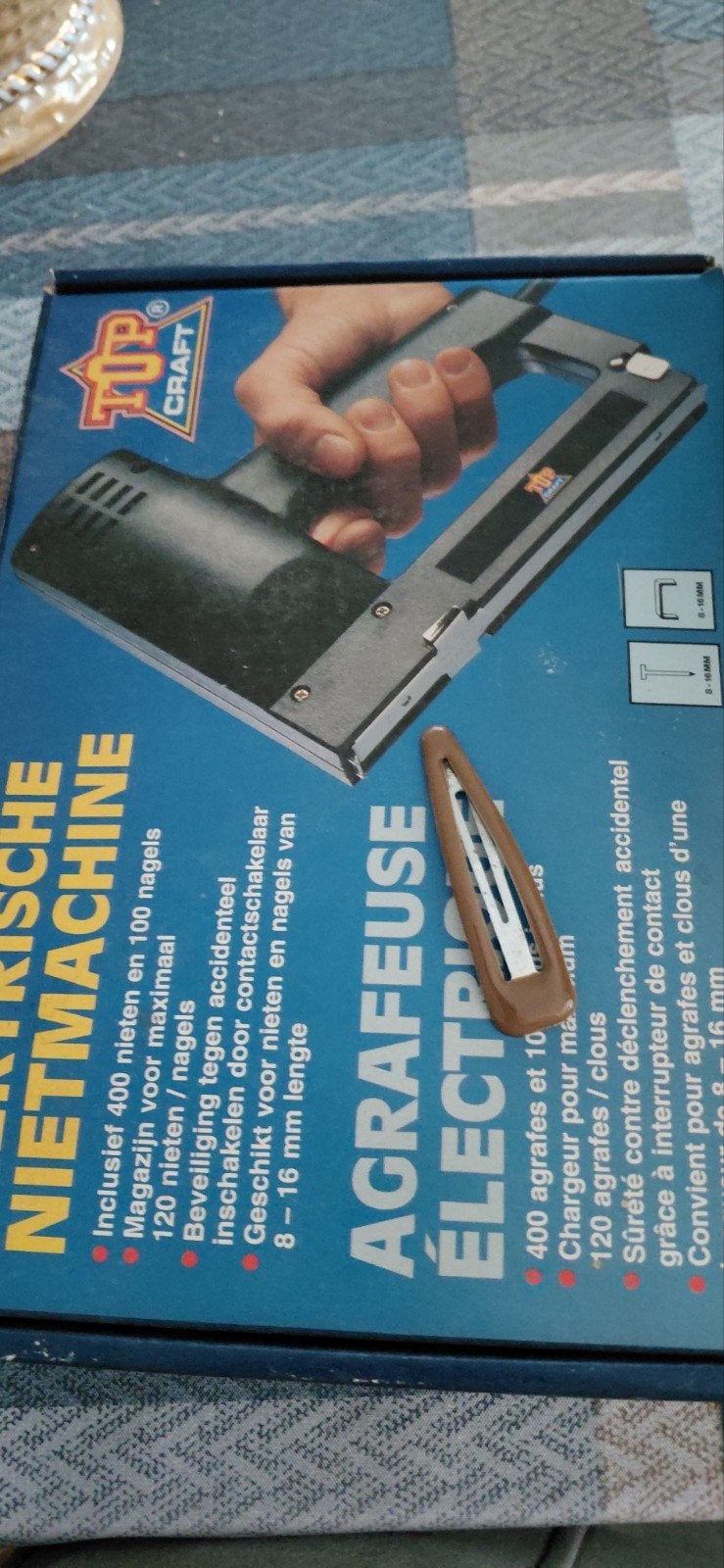 top craft nietmachine, Bricolage & Construction, Enlèvement ou Envoi