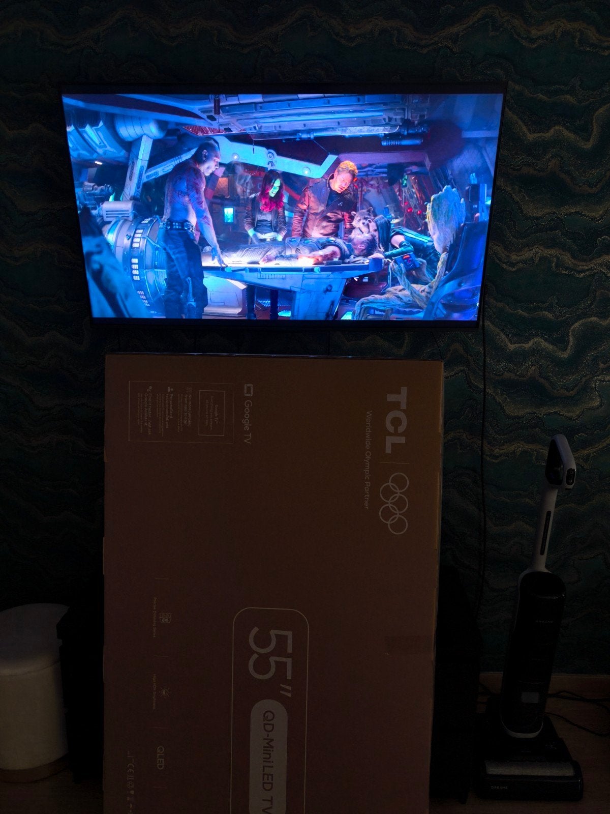 TCL 55C69K, Autres marques, QLED, Comme neuf, 4k (UHD)