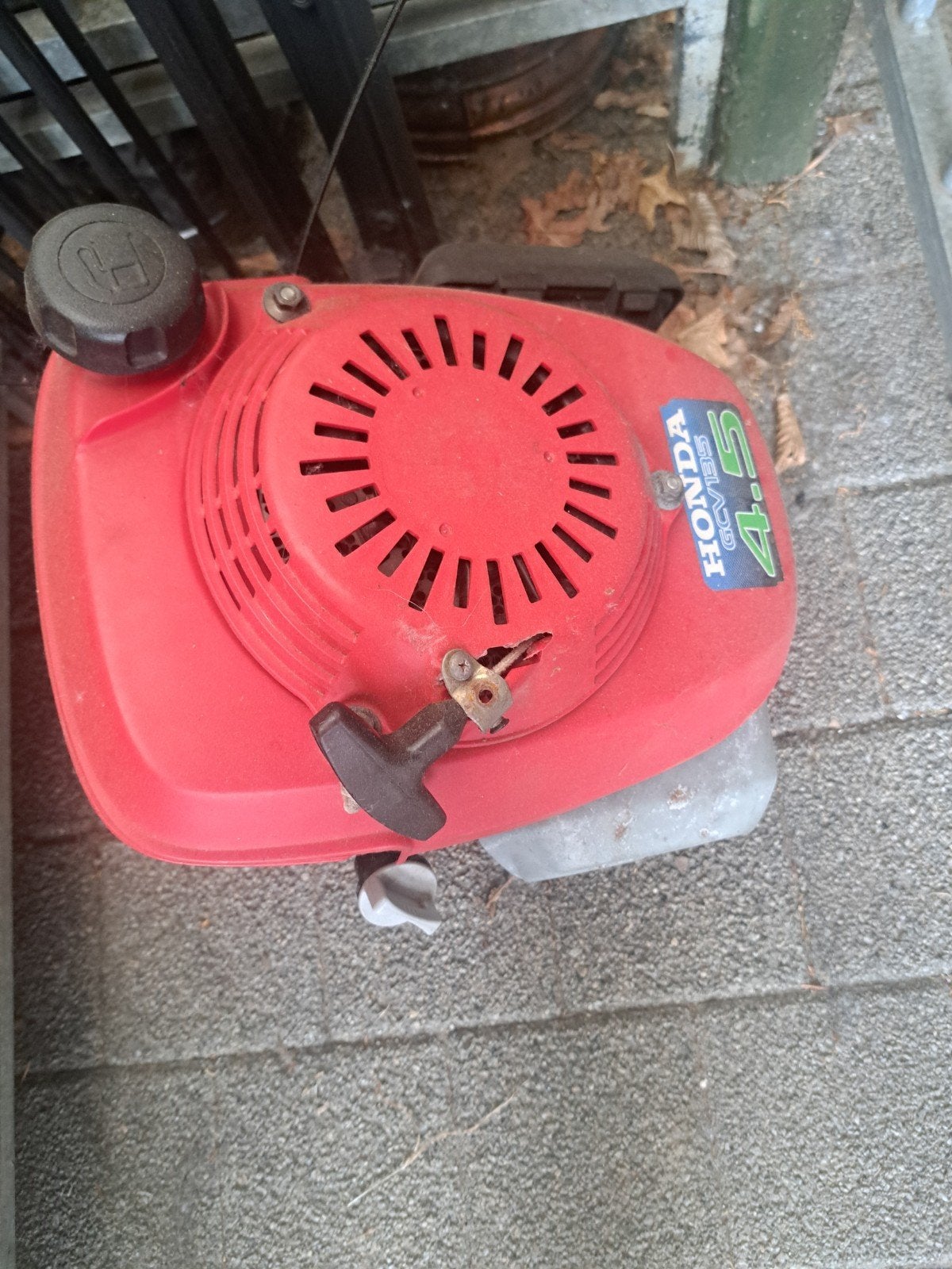 Motor honda gcv135, Ophalen