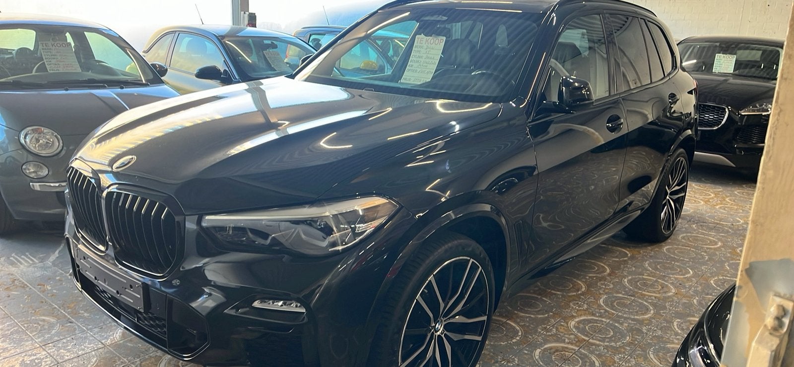Bmw x5 m paket, Auto's, Automaat, Zwart, Leder, Particulier