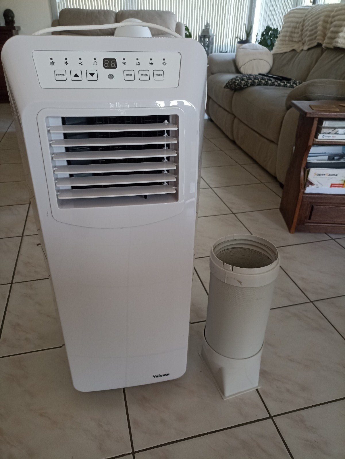 Mobiele airco Tristar, Elektronische apparatuur, Airco's, Ophalen, Mobiele airco, Afstandsbediening
