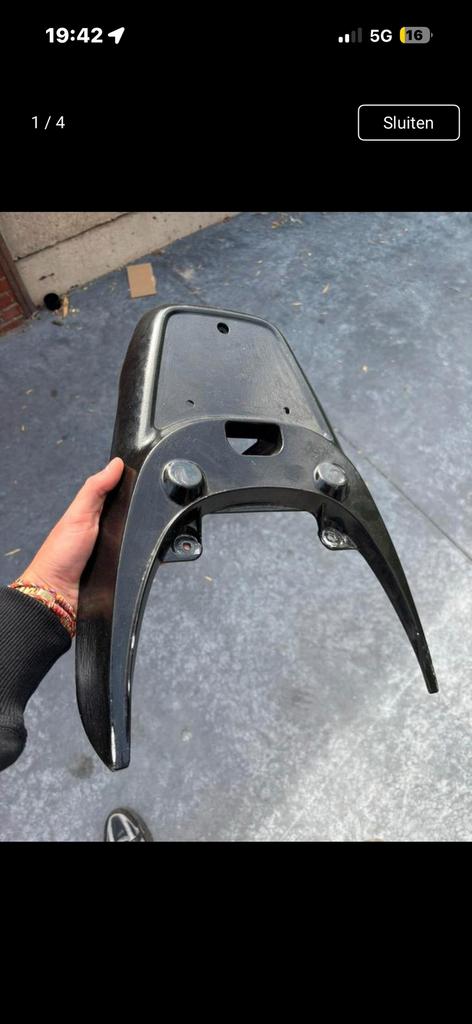 Zip type 3 achtervleugel/spoiler, Enlèvement ou Envoi, Comme neuf, Capot, Piaggio