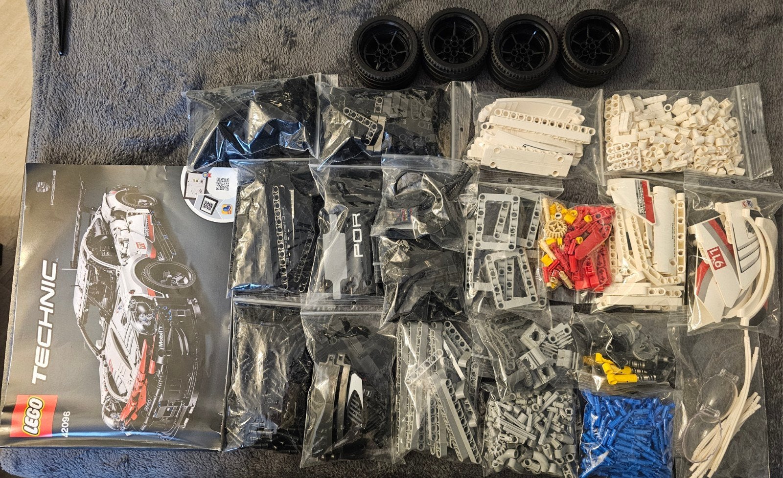 Lego Porsche 911 RSR 42096, Ophalen, Compleet, Lego