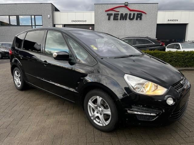 Ford Smax 2.0 tdci 136pk   2014, Euro 5, Zwart, Zwart, Bedrijf