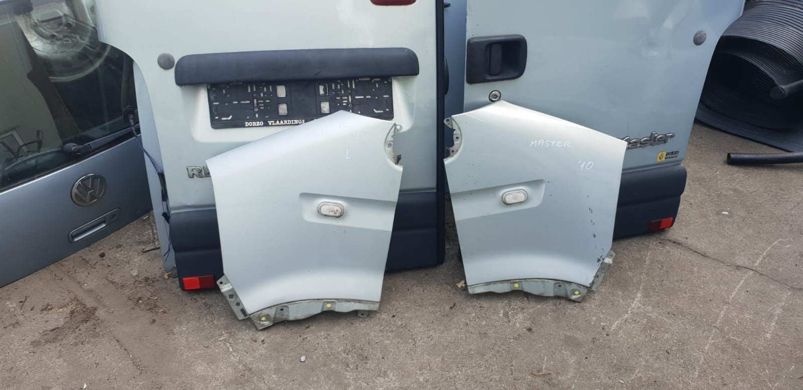 RENAULT MASTER VOORSCHERMEN BJ 2010, Gebruikt, -, -, Ophalen of Verzenden