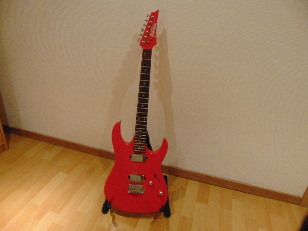 Gitaar Stratocaster Ibanez Gio GRX120SP-VRD Vivid Red ., Muziek en Instrumenten, Ophalen, Nieuw