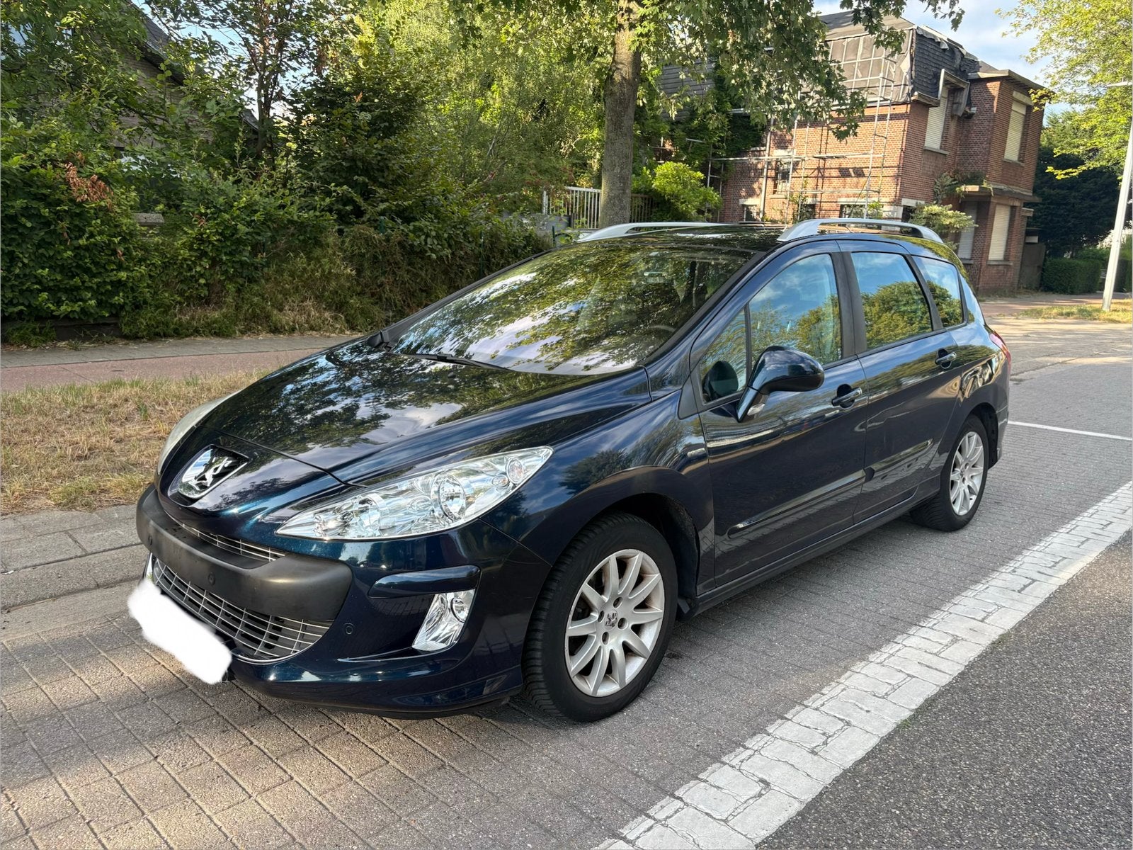 Peugeot 308 7 pla essence avec inspection, 2ème propriétaire, Capteur de lumière, Achat, Boîte manuelle, 5 portes