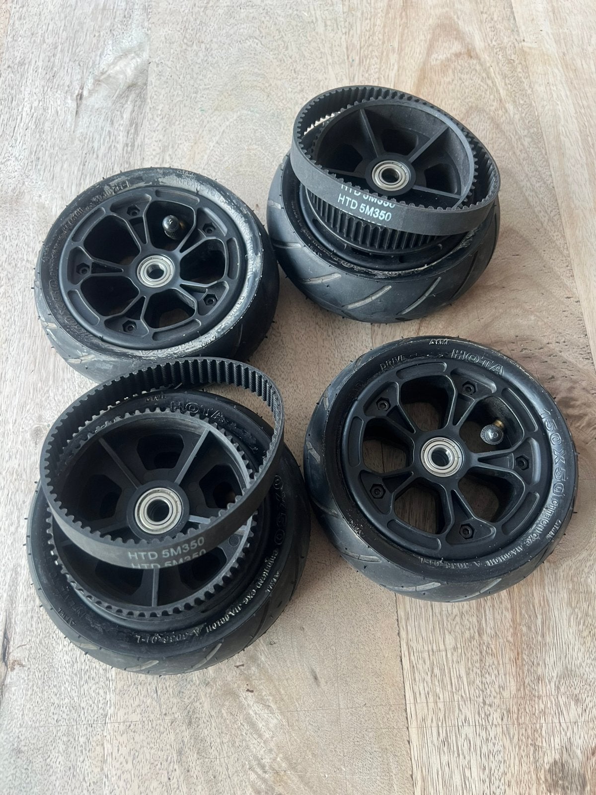 Offroad luchtbanden electrisch longboard, Sport en Fitness, Skateboarden, Ophalen of Verzenden, Zo goed als nieuw, Skateboard