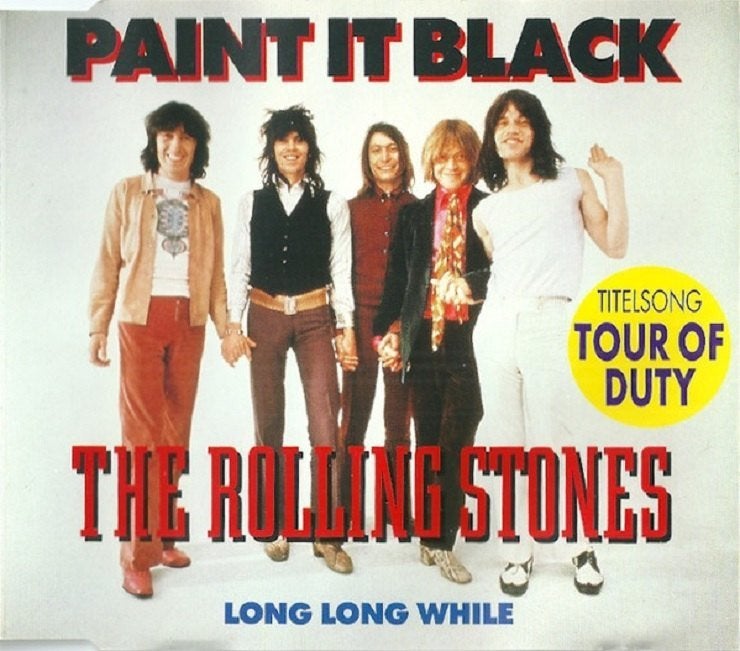 SALE--CD ROLLING STONES, THE-Paint It Black Single, Verzenden