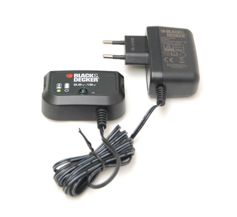 Black & Decker schuifacculader 9.6V ~18V origineel Black en, Enlèvement ou Envoi, Neuf