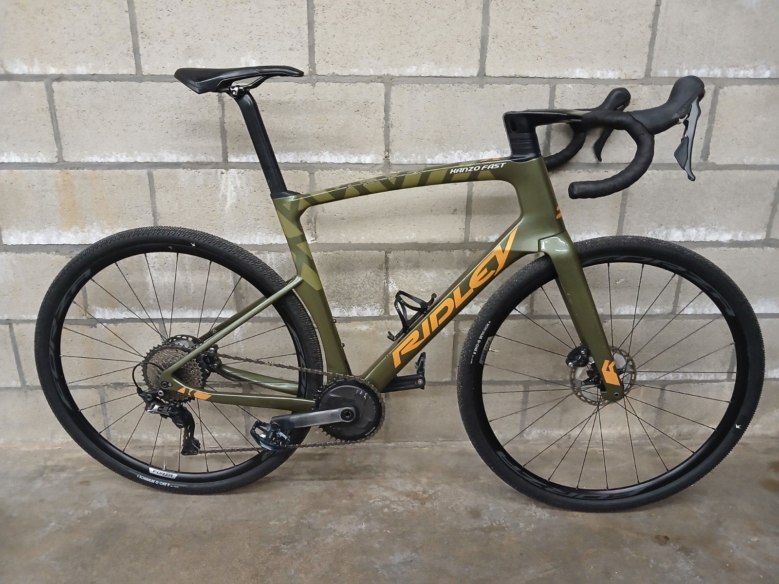 Ridley Kanzo Fast gravelbike Shimano GRX maat Medium, Ophalen, Carbon