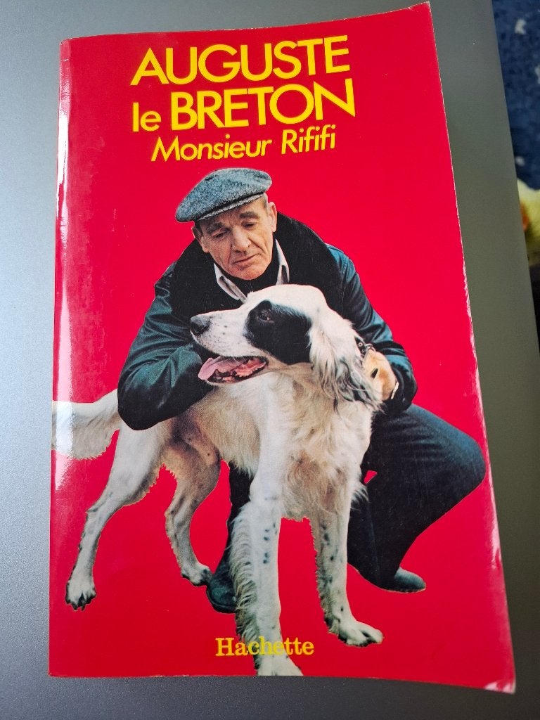 Livre "Monsieur Rififi" d'Auguste le Breton, Livres, Romans, Envoi, Utilisé, Auguste Le Breton