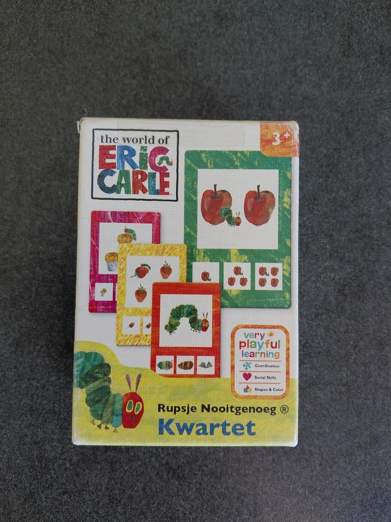 Kwartet rupsje nooitgenoeg 3+, Ophalen of Verzenden