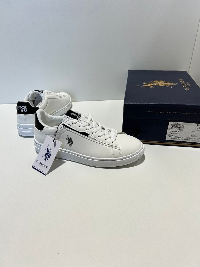 Sneakers U.S. Polo Assn. Heren 42 – Wit, Wit, Nieuw, Ophalen of Verzenden, Sneakers