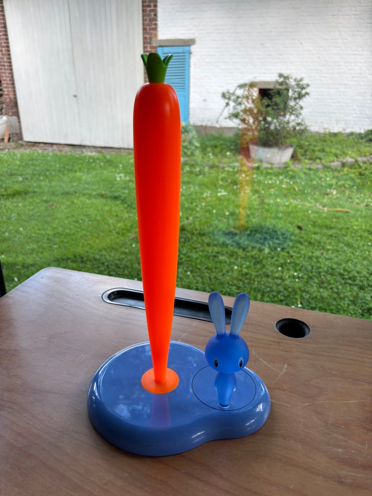 Alessi keukenrolhouder, Ophalen, Gebruikt