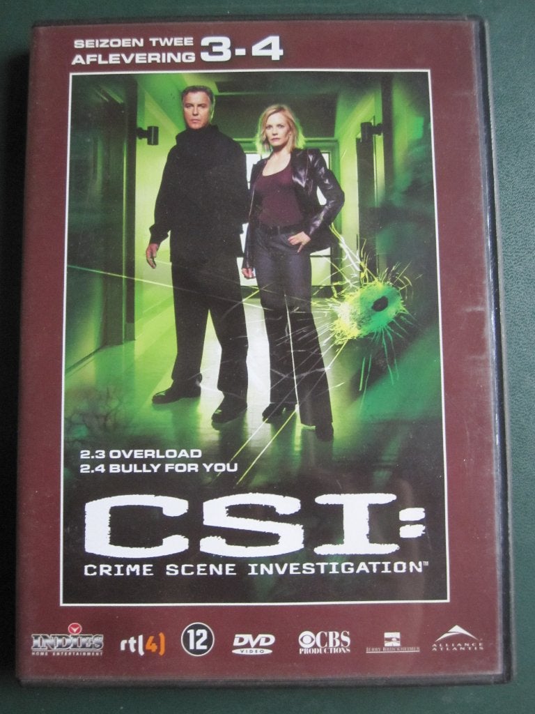 CSI : Crime Scene Investigation Saison 2 - Épisodes 3 et 4, CD & DVD, DVD | TV & Séries télévisées, Comme neuf, Crime, Saison 2