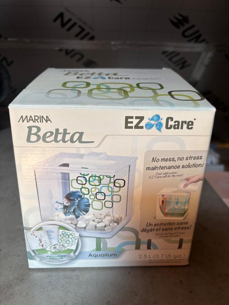 Betta vis aquarium + eten, Enlèvement, Utilisé, Aquarium vide, Autres marques