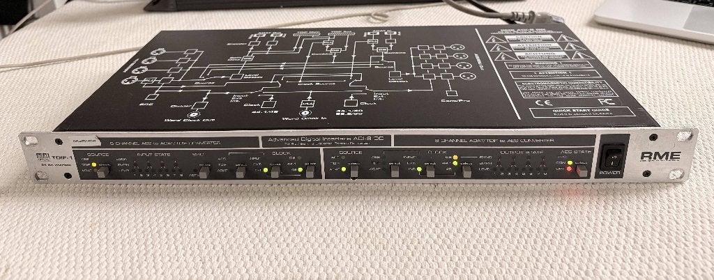 RME ADI-8 DD, Audio, Tv en Foto, Ophalen of Verzenden, Gebruikt