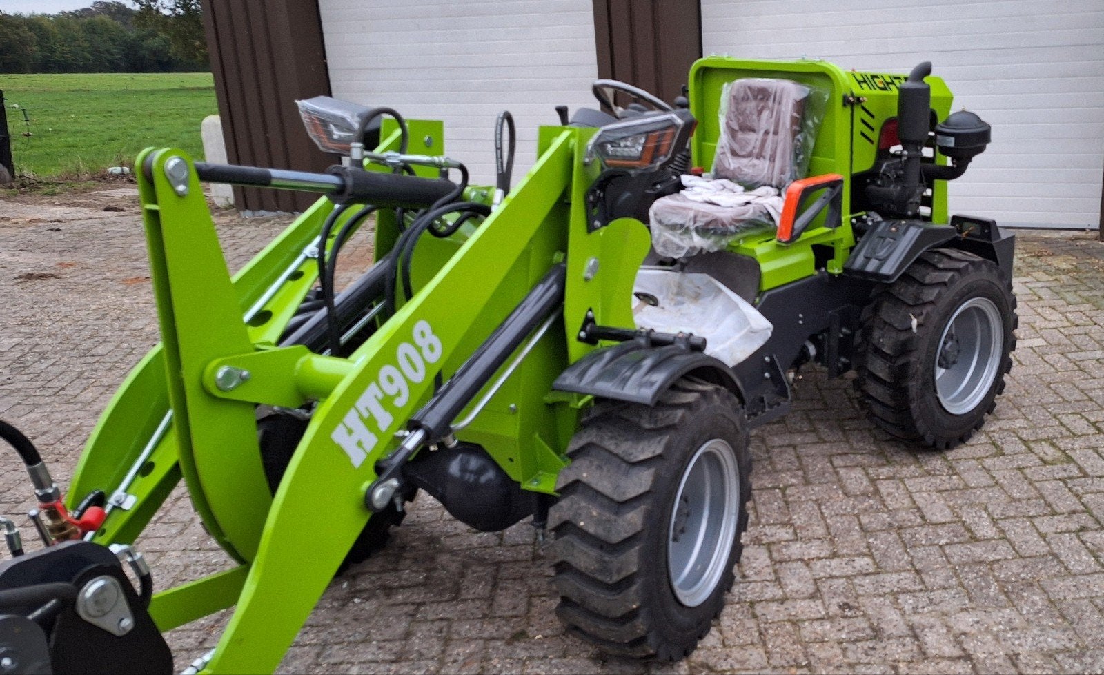 mini shovel HT908.  (simpel en handig!), Zakelijke goederen, Ophalen of Verzenden, Grondbewerking