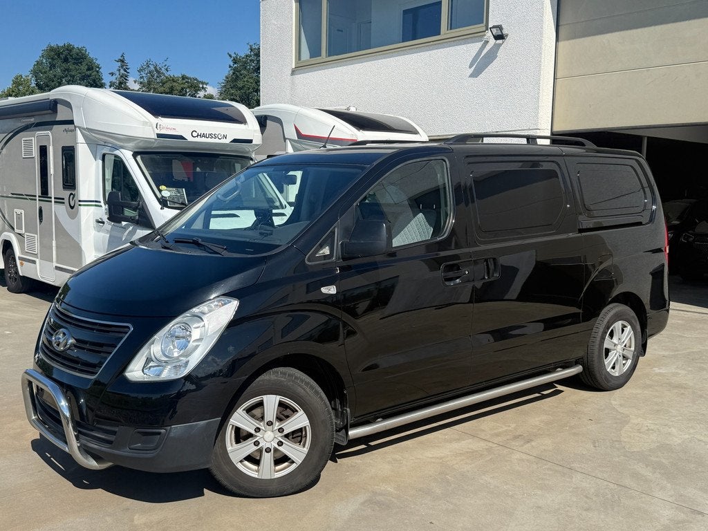 Hyundai H-1 2.5 CRDi, Mini Camper, CarPlay, Camera, Trekhaak, Autos, Euro 5, Achat, Entreprise, 3 places