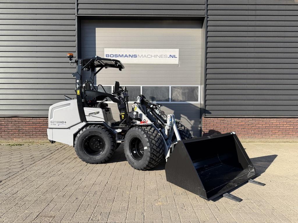 Giant G2700 X-TRA HD+ minishovel NIEUW grey / black