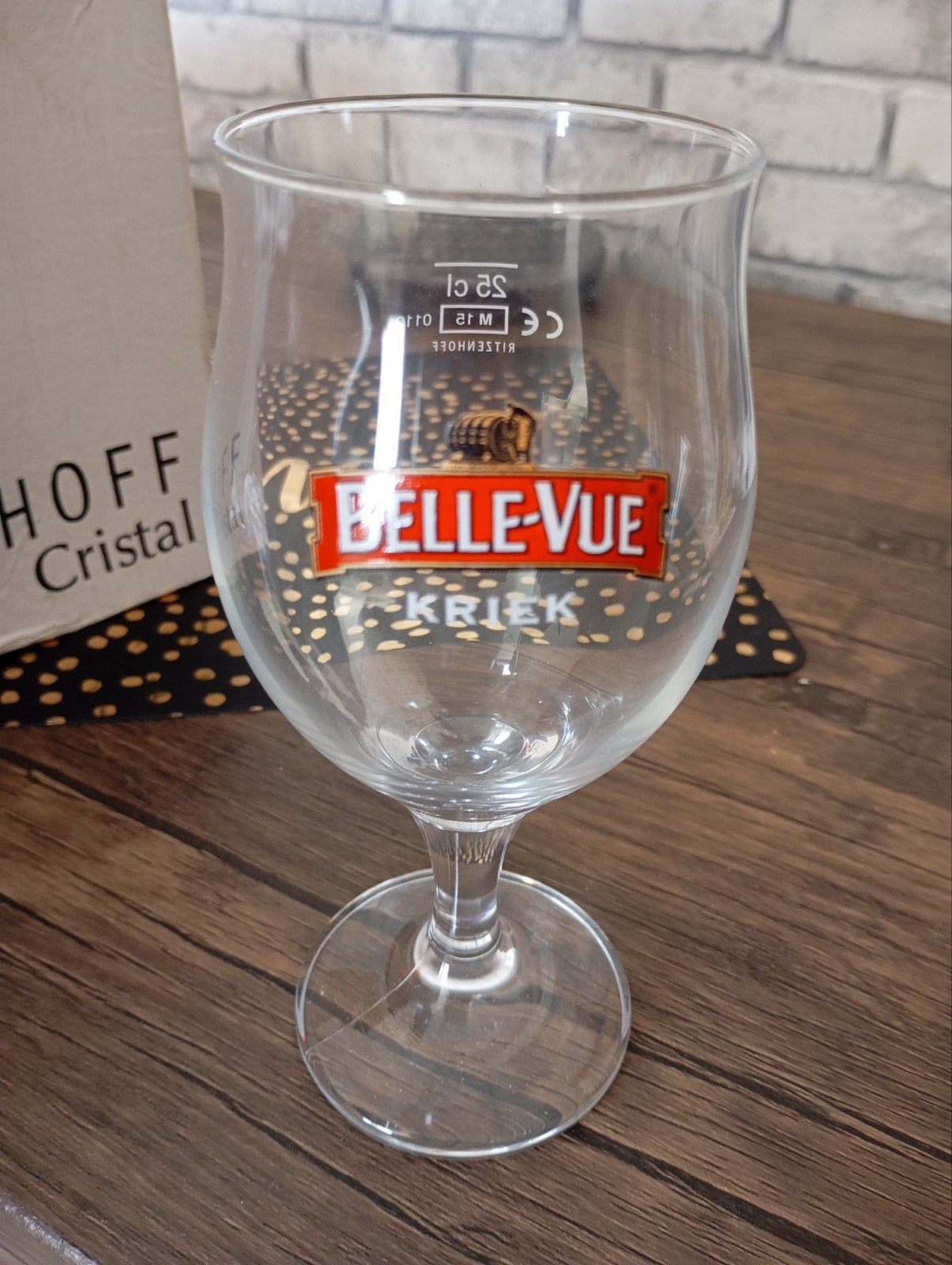 verres kriek belle vue, Collections, Enlèvement
