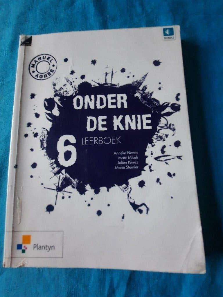 ONDER DE KNIE  6, Enlèvement, Comme neuf, Secondaire, Néerlandais