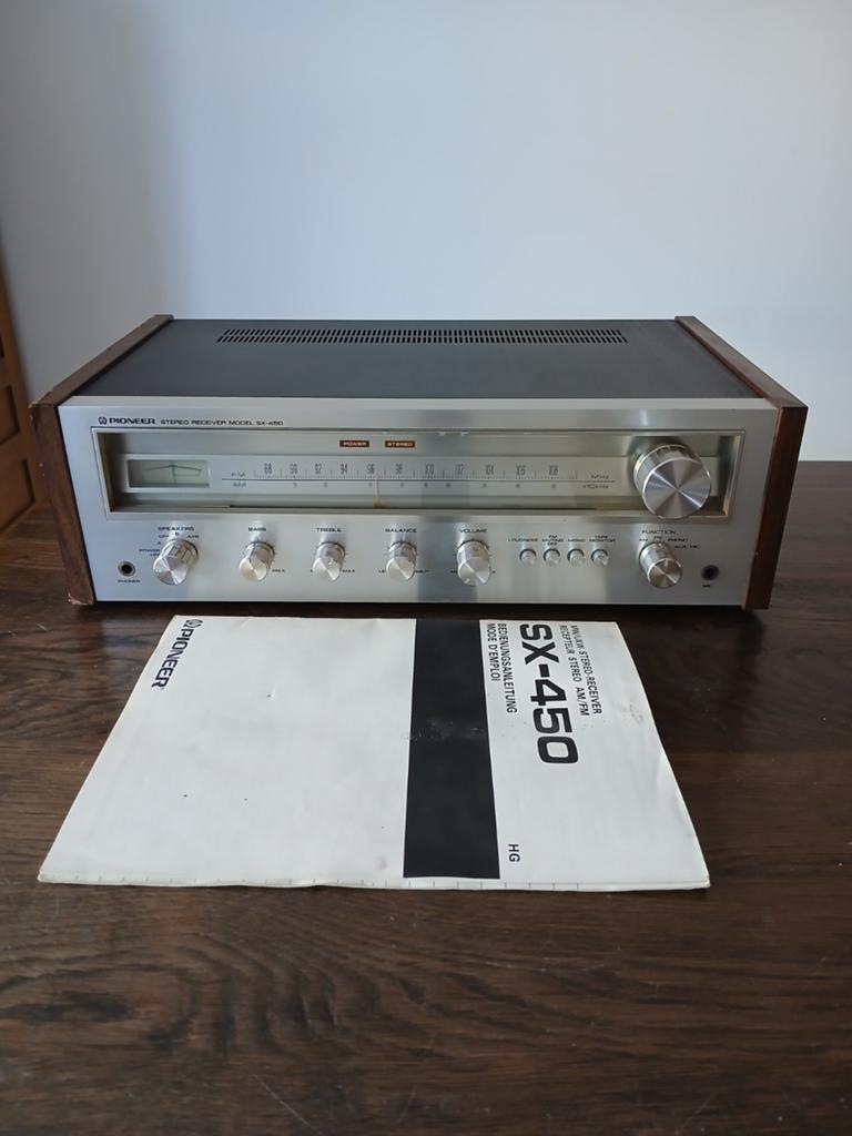Accordeur d'ampli Vintage Pioneer SX 450, Enlèvement ou Envoi, Utilisé, Stéréo, Pioneer