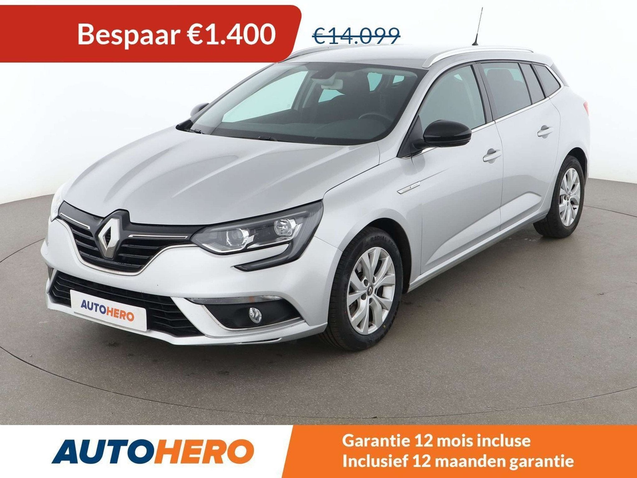 Renault Mégane 1.3 TCe Limited, Euro 6, Boîte manuelle, Noir, 5 portes