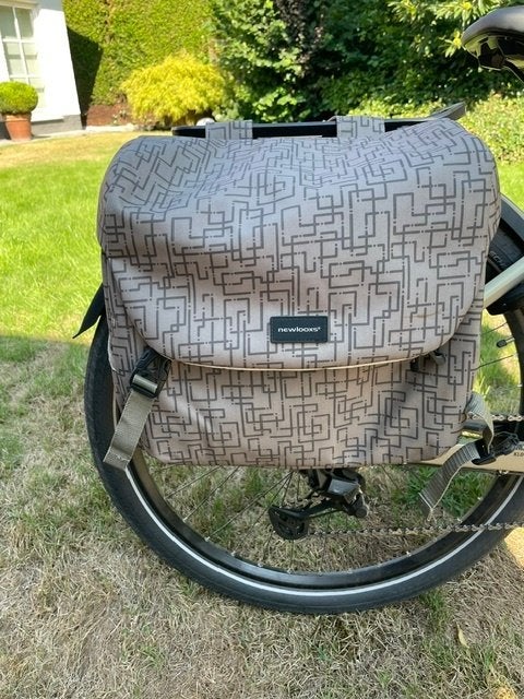 NEWLOOXS dubbele fietstas te koop - 30€, Fietsen en Brommers, Ophalen of Verzenden, Gebruikt, Overige merken