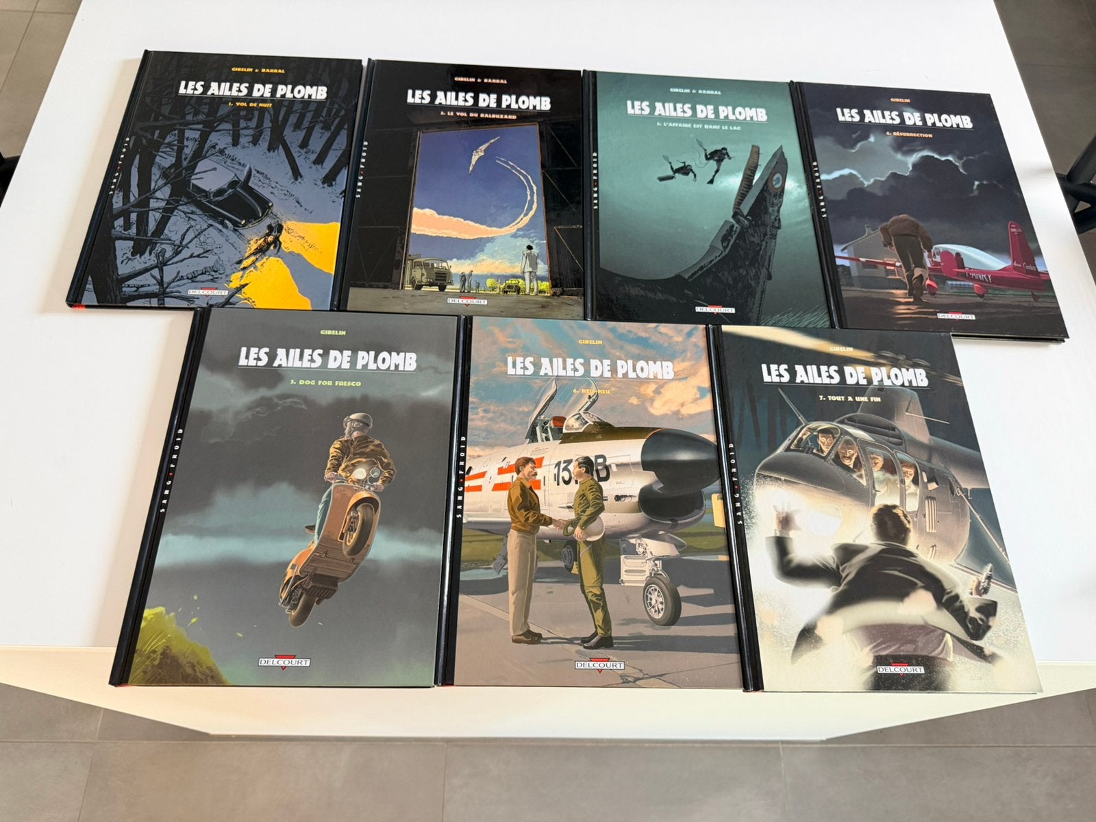 Serie bd complete les ailes de plomb 7 tomes EO, Ophalen of Verzenden, Zo goed als nieuw