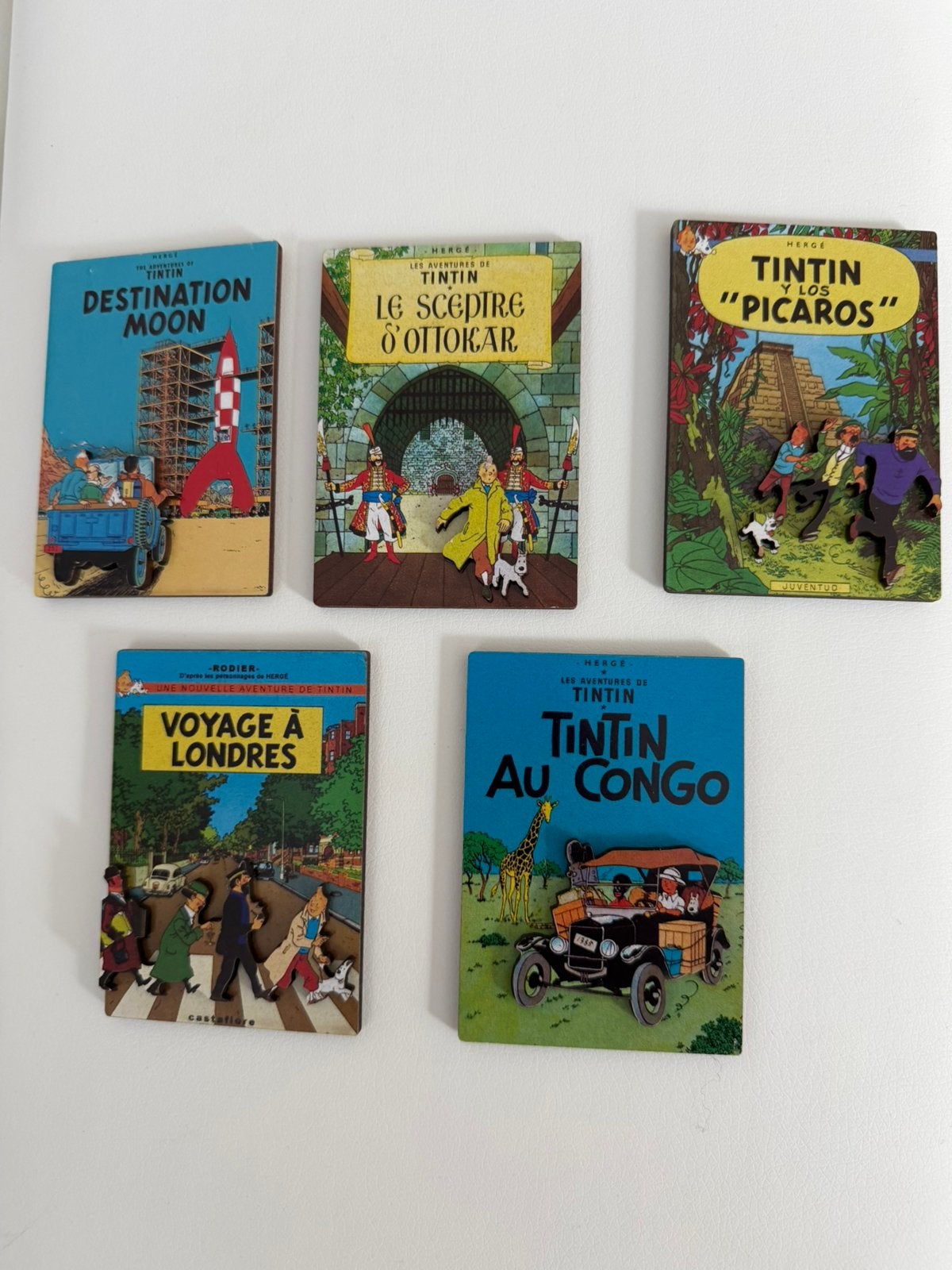 Magneten kuifje, Boeken, Ophalen of Verzenden, Zo goed als nieuw