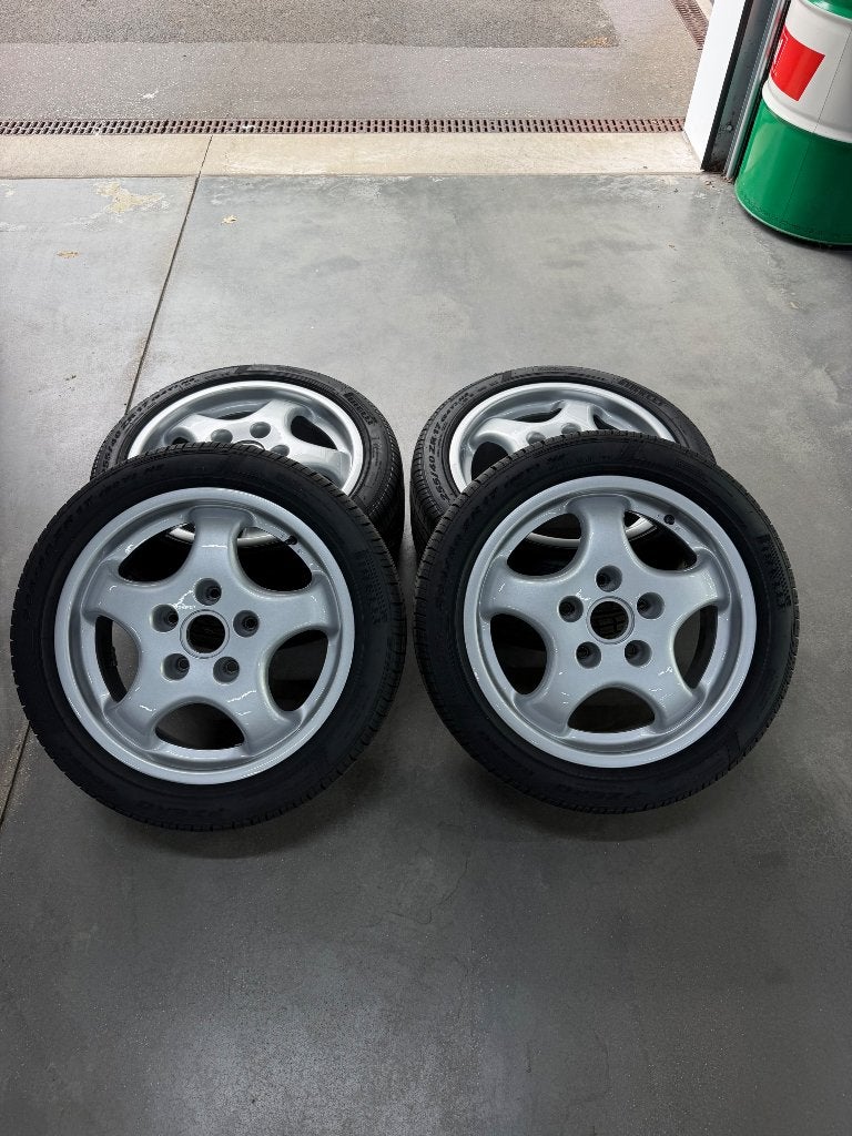 Porsche 964 cup 1 originele Turbo velgen, Auto-onderdelen, Ophalen, Velg(en), Nieuw, 17 inch