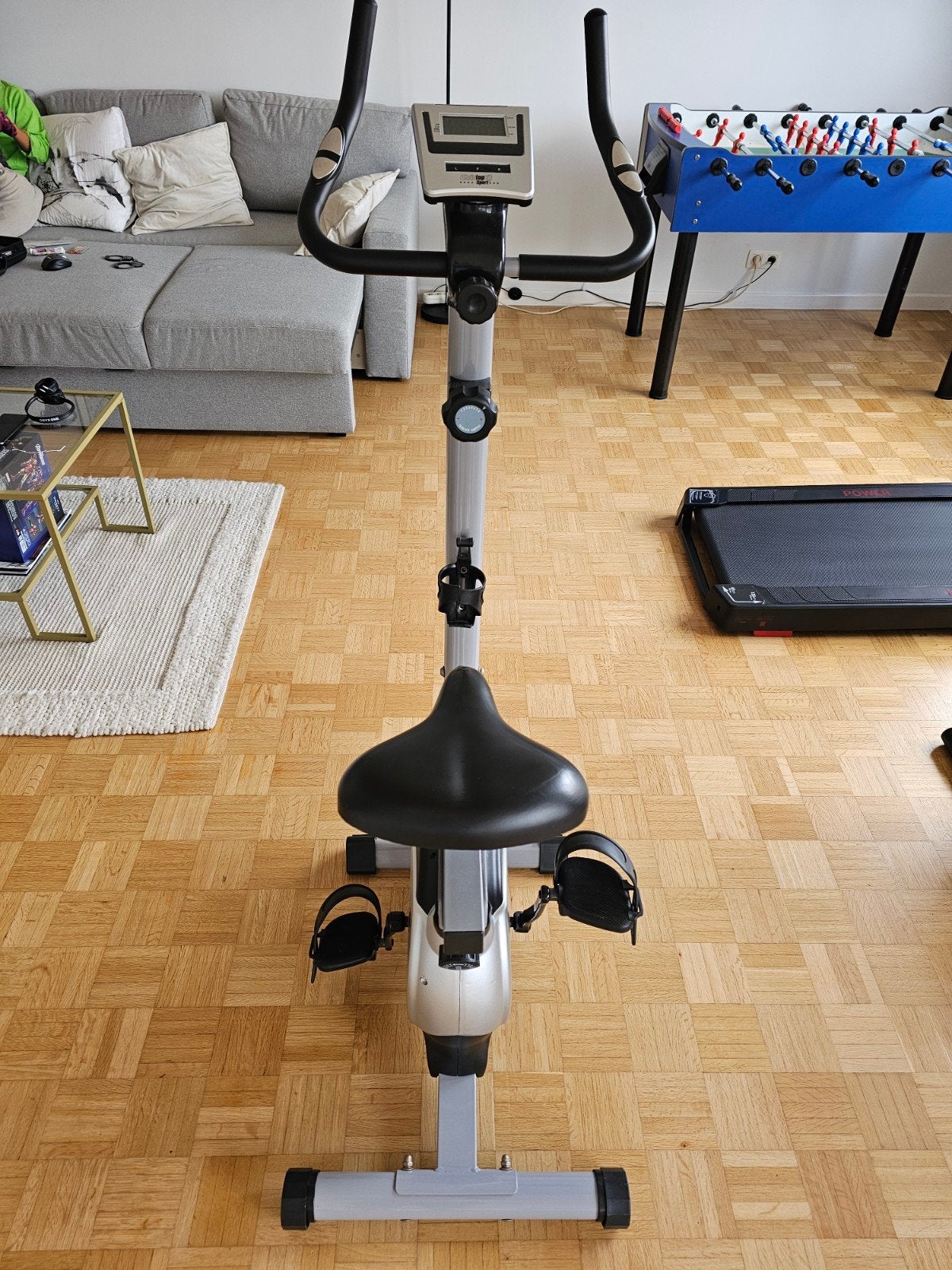 Vélo d'appartement, Ophalen, Hometrainer