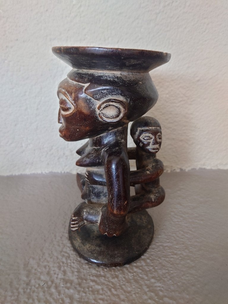 Luba - Kipona beeld/Congo, Ophalen of Verzenden, Beeld, Hout