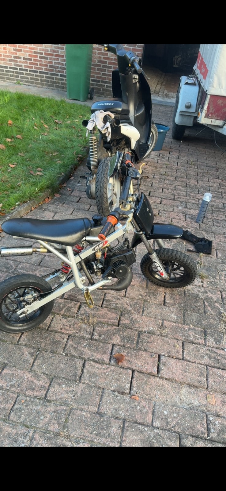Pocketbike, Vélos & Vélomoteurs, Enlèvement, Comme neuf