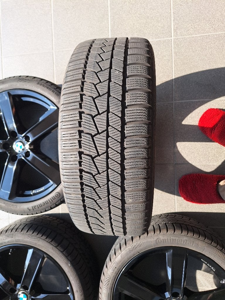 Winterbanden BMW 2 /1 reeks, Ophalen, 18 inch, Gebruikt, Banden en Velgen