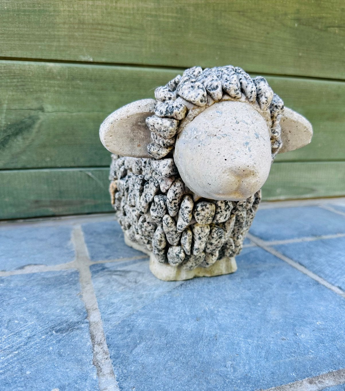 Statue en pierre naturelle pour extérieur, Jardin & Terrasse, Enlèvement, Comme neuf, Pierre