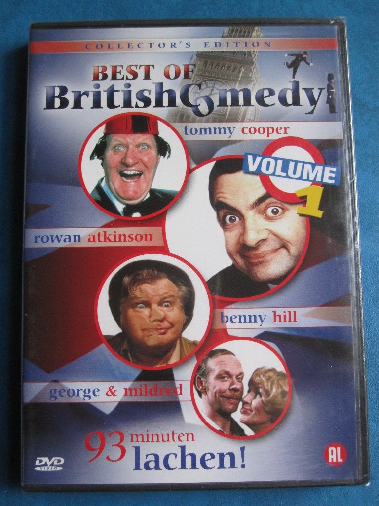 Best of British Comedy 1 (nouveau dans la boîte), CD & DVD, Enlèvement ou Envoi, Anglais, Tous les âges, Néerlandais