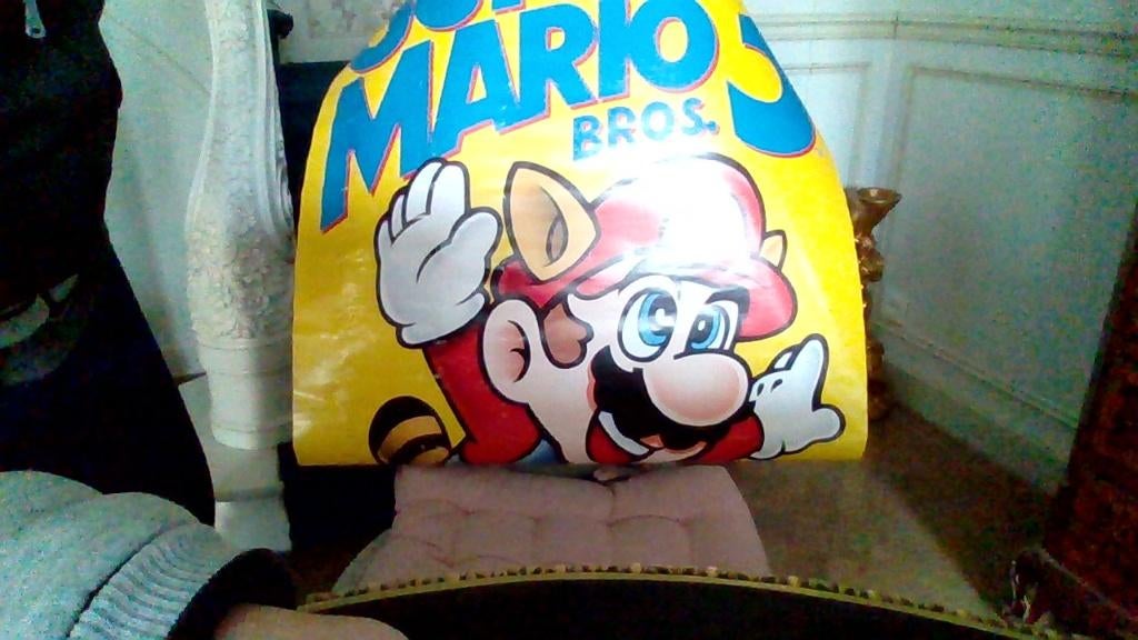 Affiche super mario bros 3, Enlèvement