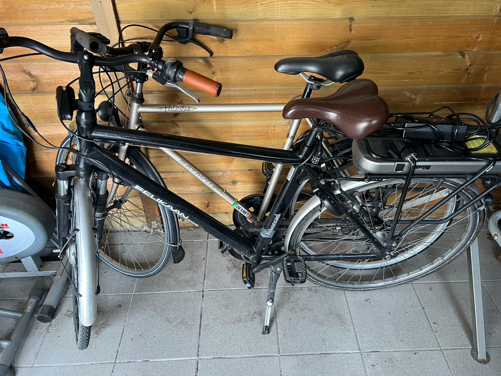 Mooie elektrische fiets merk pelikaan, Ophalen, Gebruikt