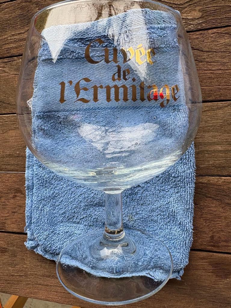 Cuvée de l'Ermitage, Collections, Marques de bière, Utilisé, Verre ou Verres, Autres marques, Enlèvement ou Envoi