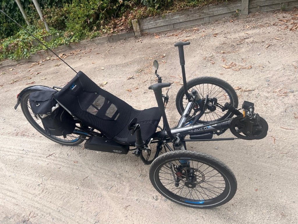 HP velotechnik Scrorpionfs ligfiets nieuw 200 km,elektrisch, Ophalen, Nieuw, Overige merken