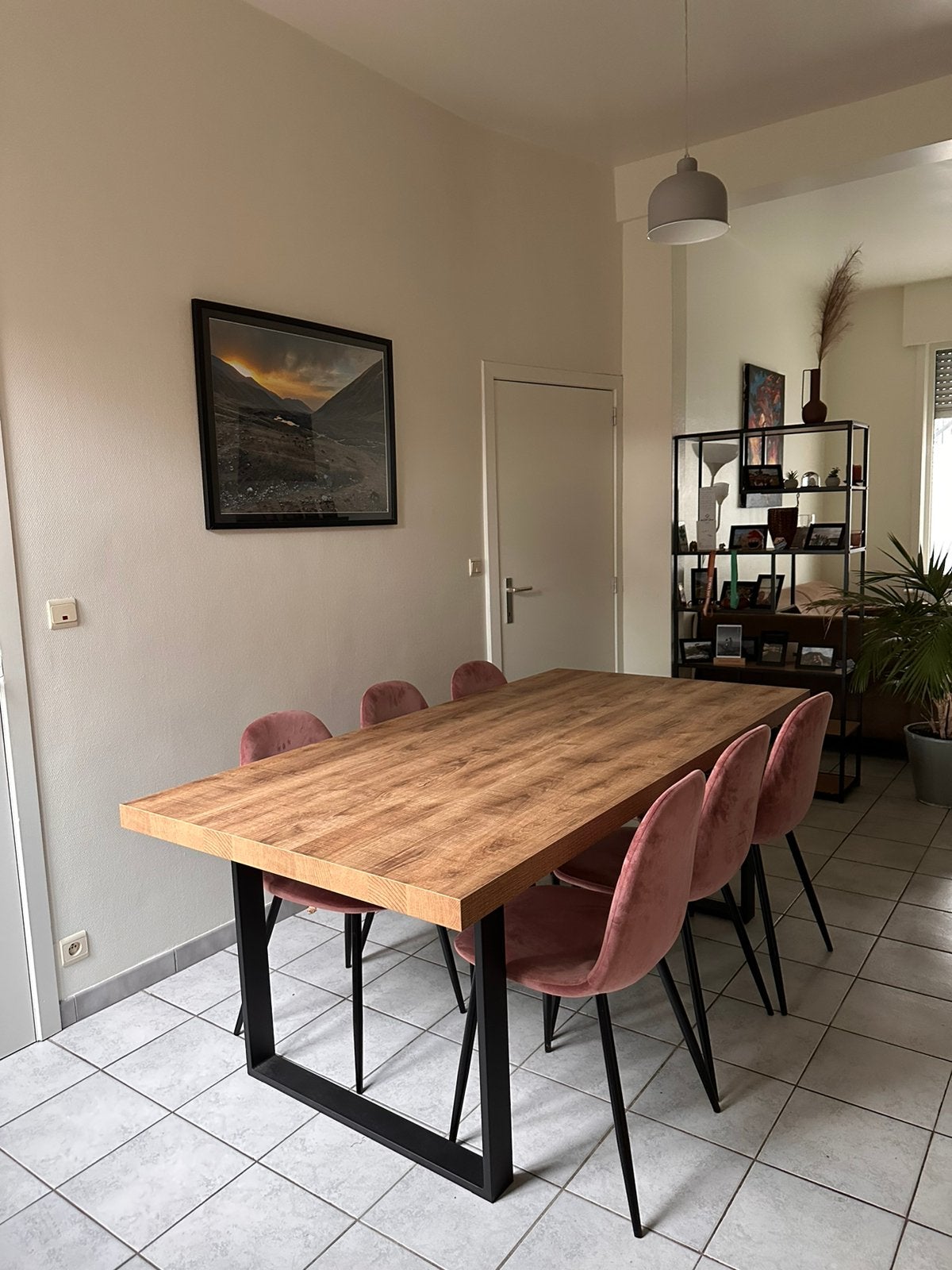 Prachtige eettafel ONNO OWEN – 200 x100 cm – perfecte staat, Maison & Meubles, Enlèvement, Comme neuf